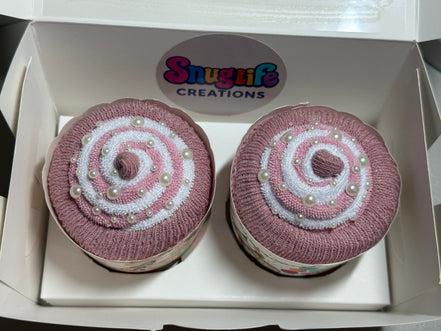 Girls 2 Pack Novelty Cupcakes