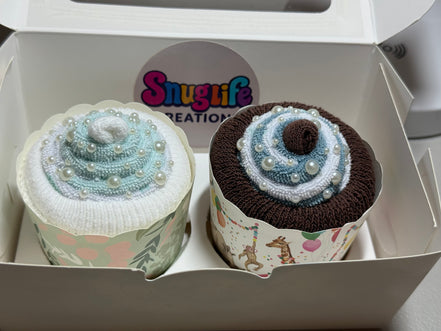 Boys 2pk Novelty Cupcakes