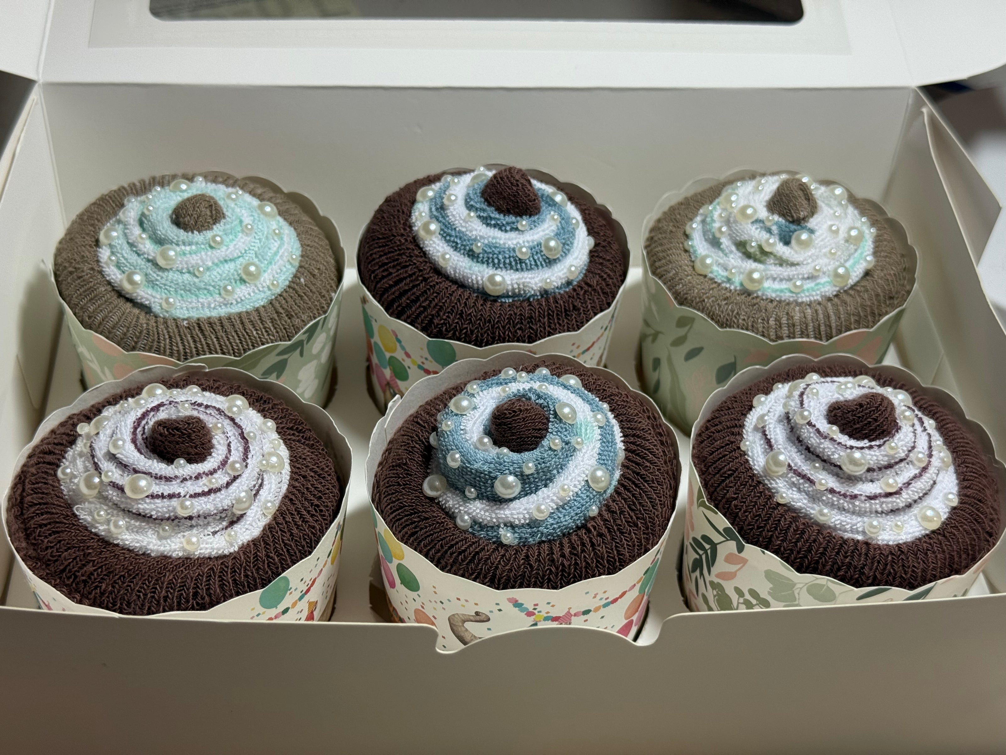 Boys 6Pk Novelty Cupcakes