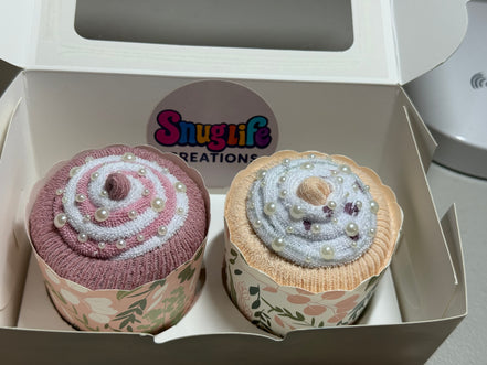 Girls 2 Pack Novelty Cupcakes
