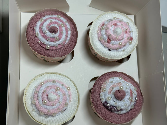 Girls 4pk Novelty Cupcakes
