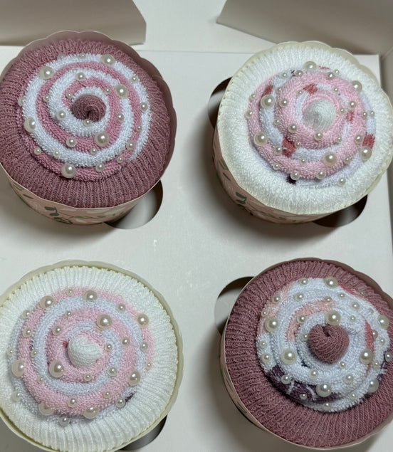 Girls 4pk Novelty Cupcakes