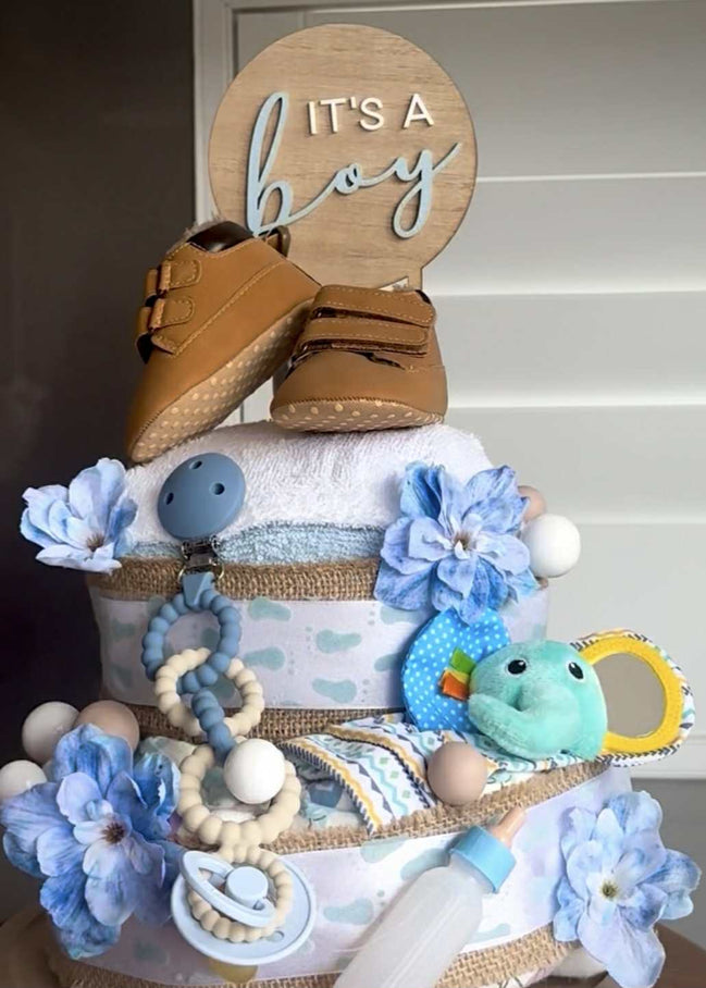 The Mini Workmate Large Nappy Cake