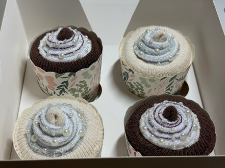 Boys 4 Pack Novelty Cupcakes