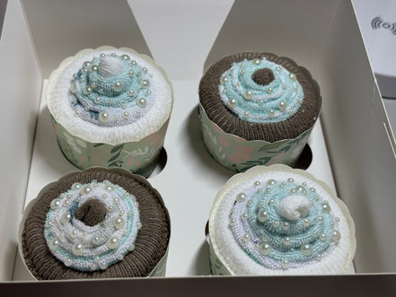 Boys 4 Pack Novelty Cupcakes
