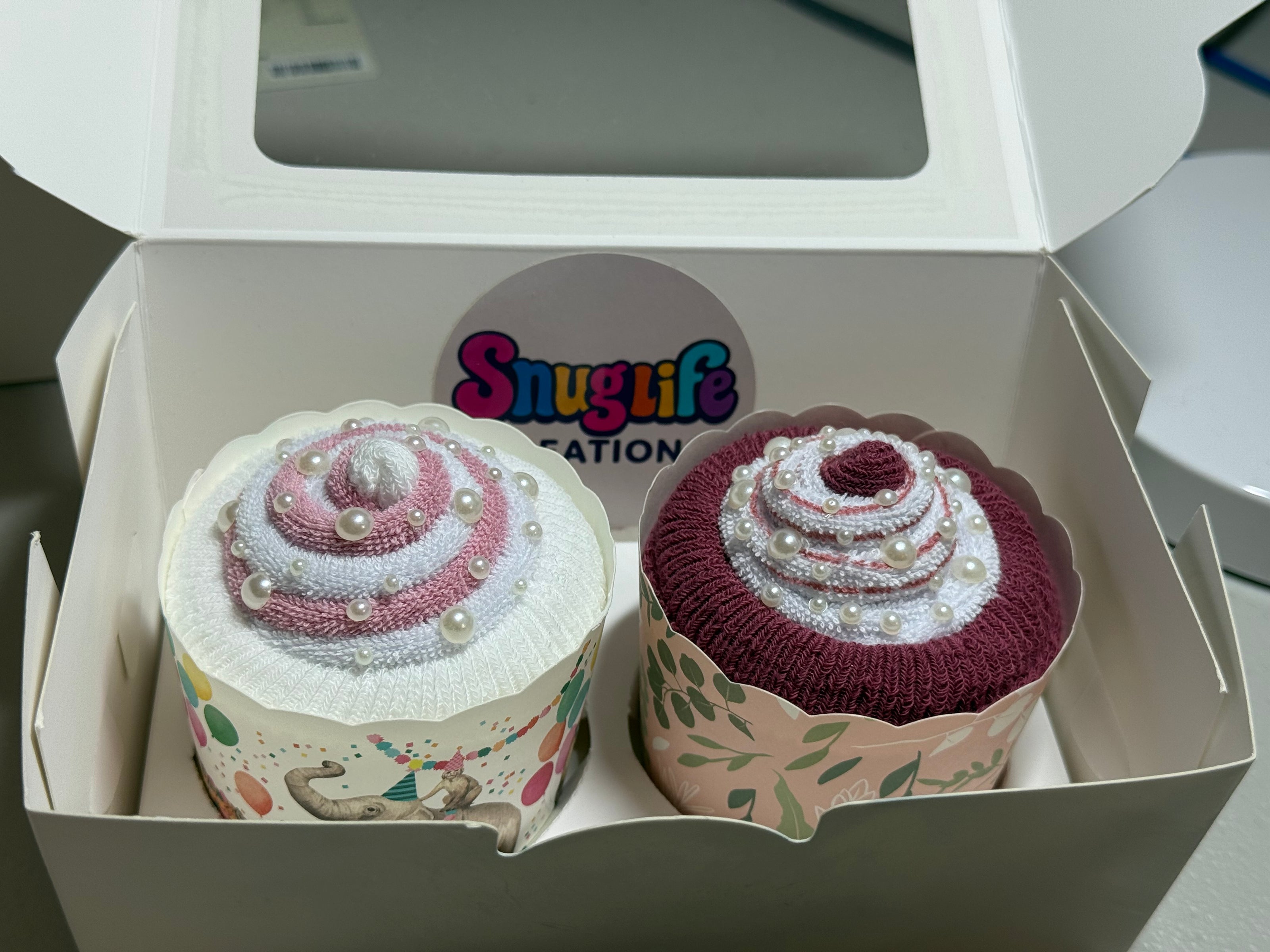 Girls 2 Pack Novelty Cupcakes