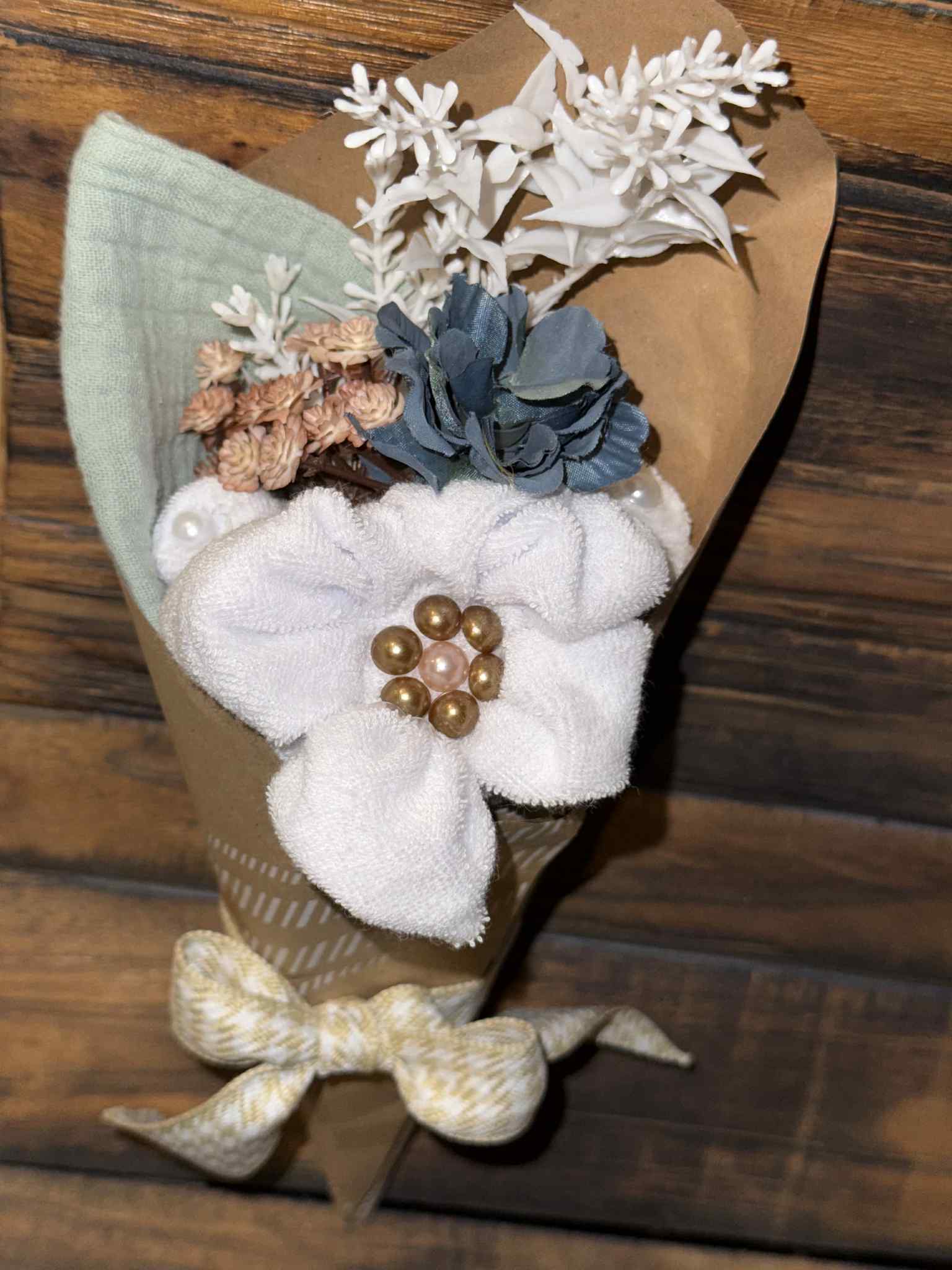 Novelty Wash Cloth Bouquet