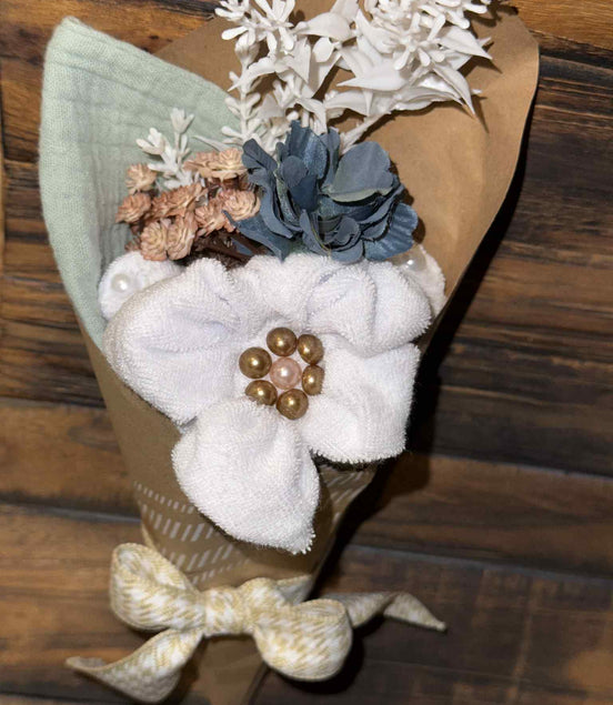Novelty Wash Cloth Bouquet
