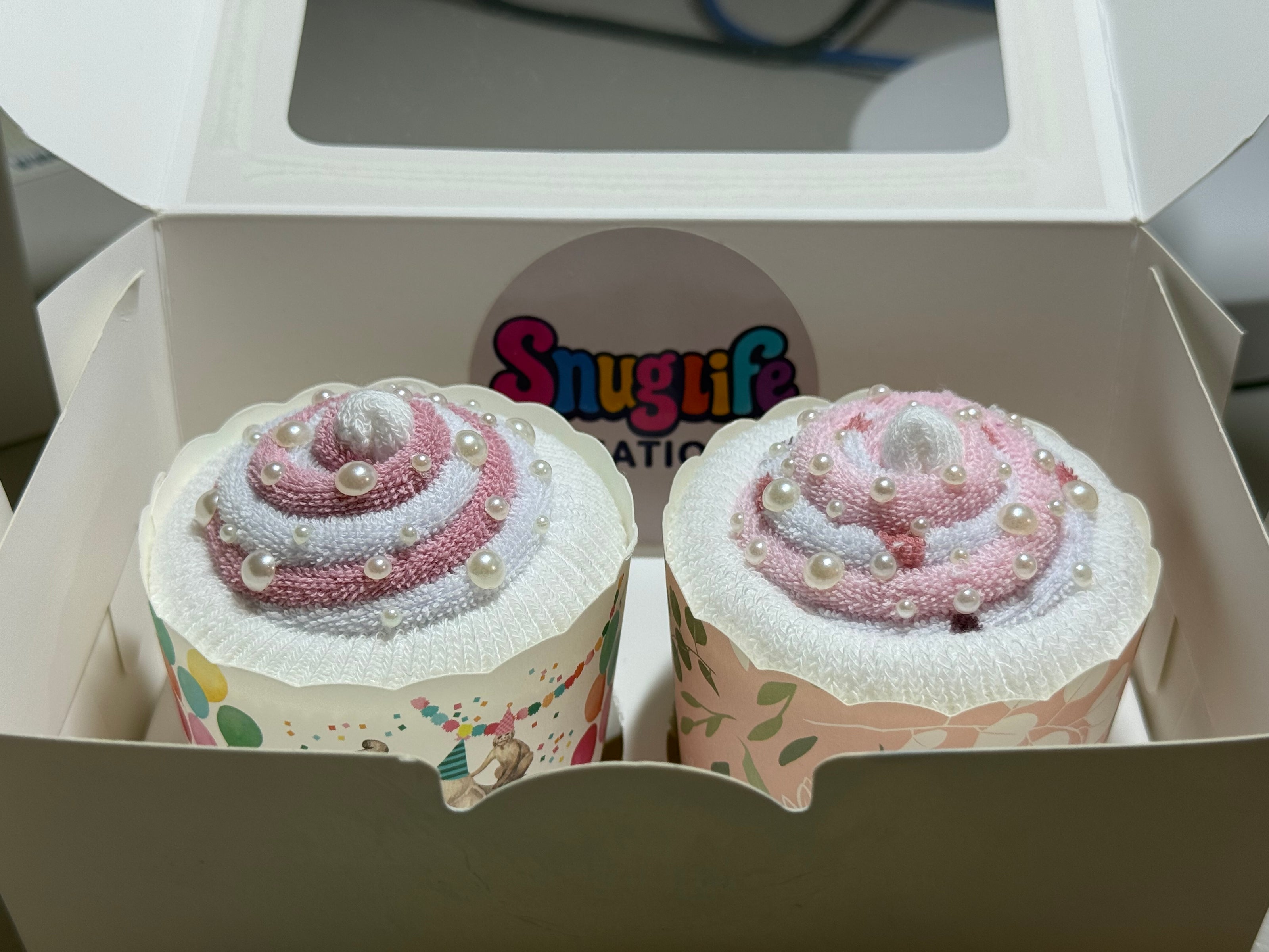 Girls 2 Pack Novelty Cupcakes