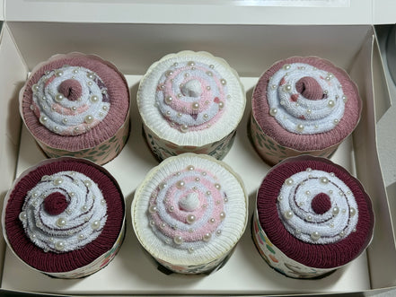 Girls 6 Pk Novelty Cupcakes