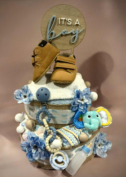 The Mini Workmate Large Nappy Cake