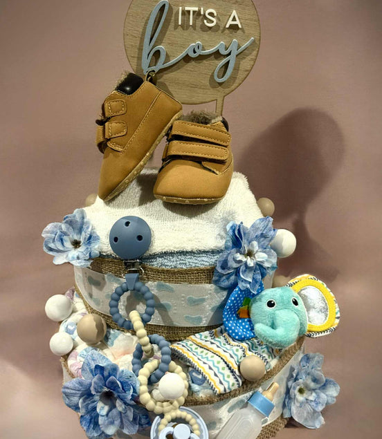 The Mini Workmate Large Nappy Cake