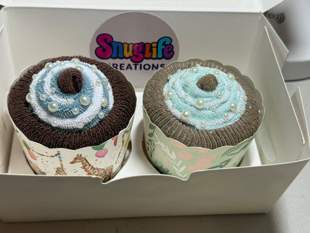 Boys 2pk Novelty Cupcakes
