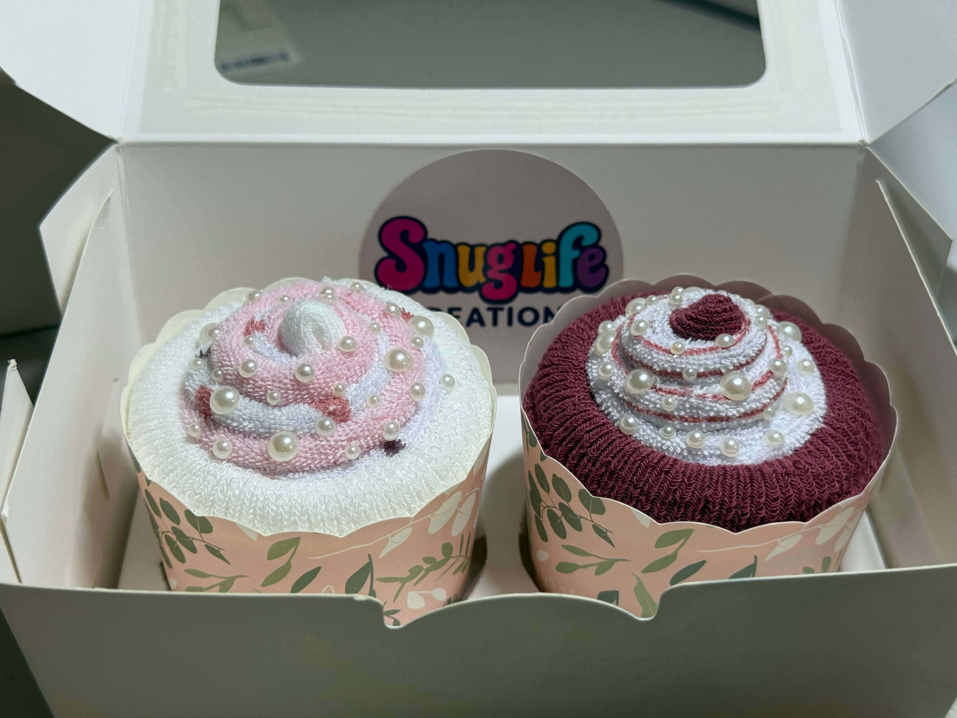 Girls 2 Pack Novelty Cupcakes