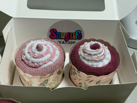 Girls 2 Pack Novelty Cupcakes