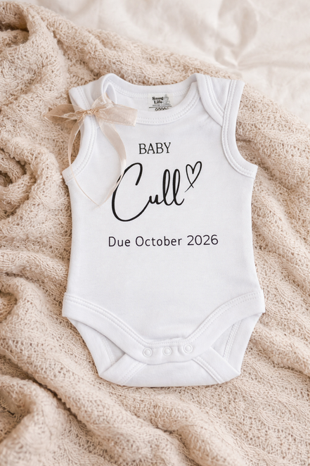 Announcement Romper