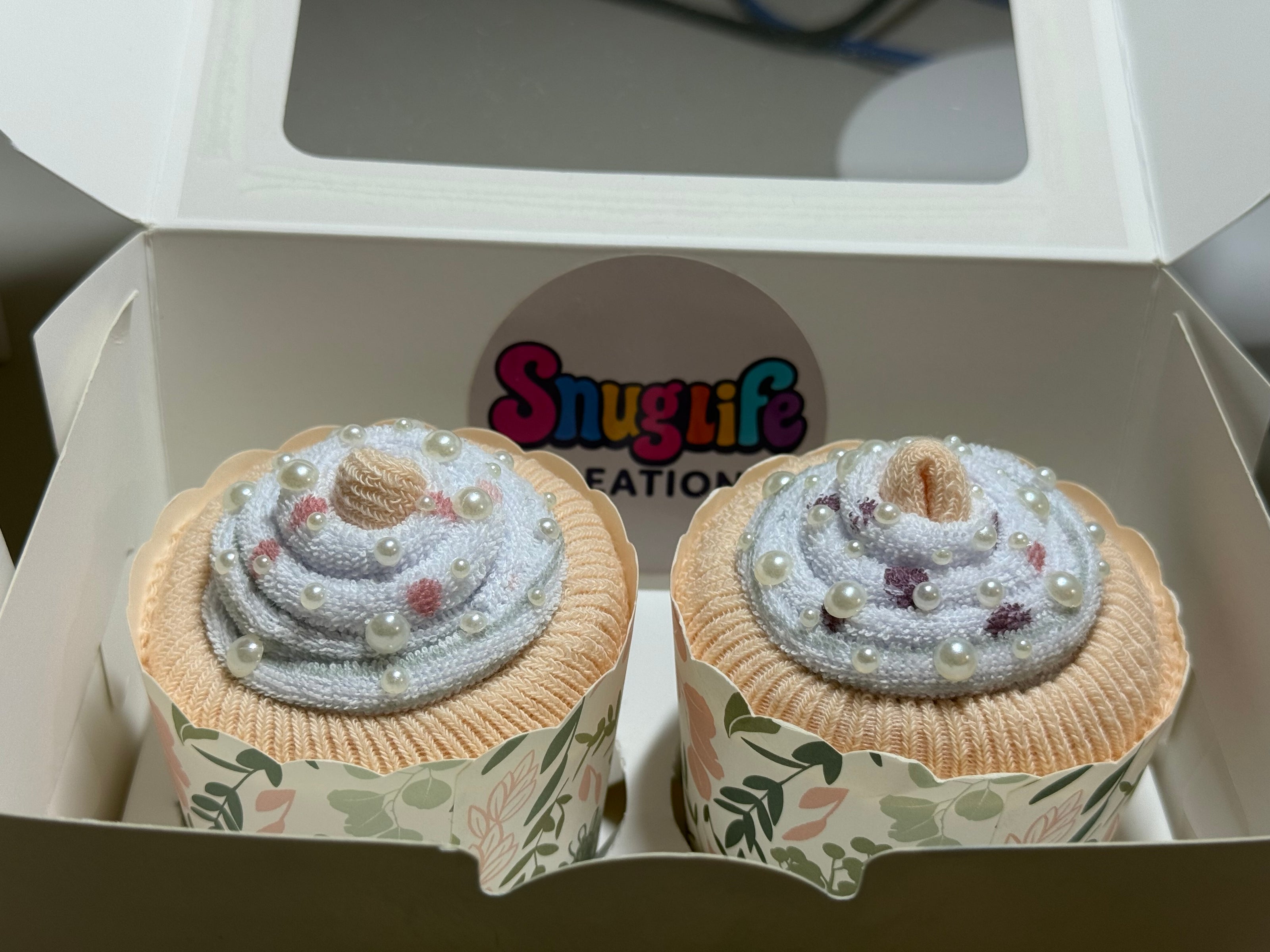 Girls 2 Pack Novelty Cupcakes