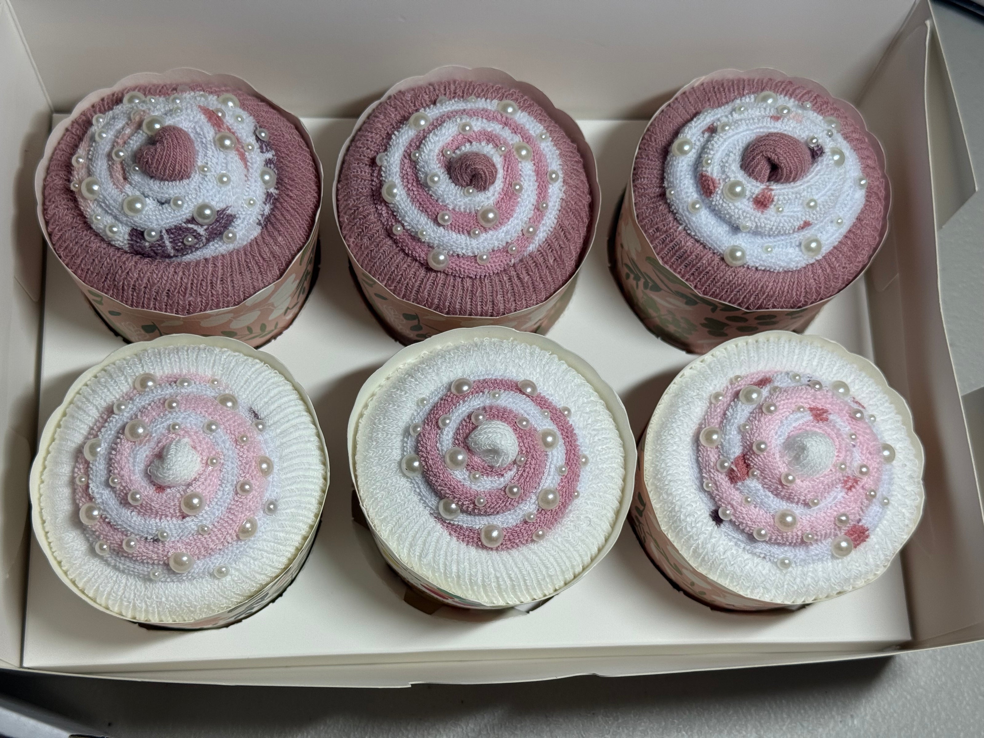 Girls 6 Pk Novelty Cupcakes