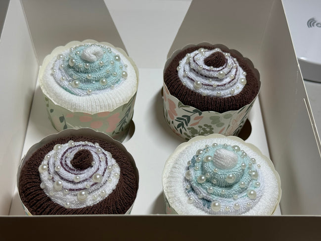 Boys 4 Pack Novelty Cupcakes