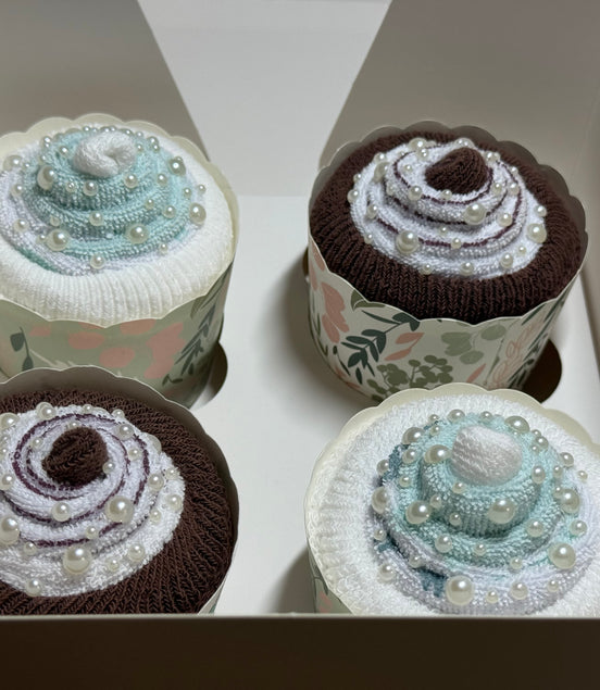 Boys 4 Pack Novelty Cupcakes