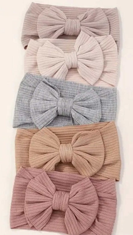 Baby Bow Lined Headband