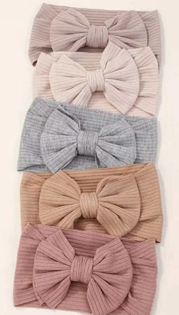 Baby Bow Lined Headband