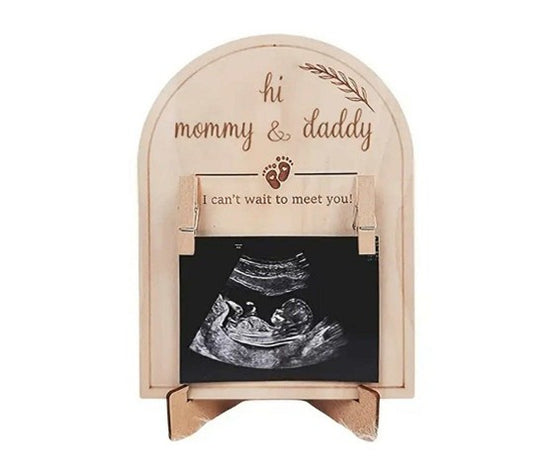 Hi Mummy & Daddy Ultrasound Plaque Stand