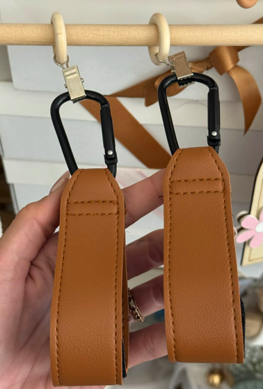 Leather Pram Hooks