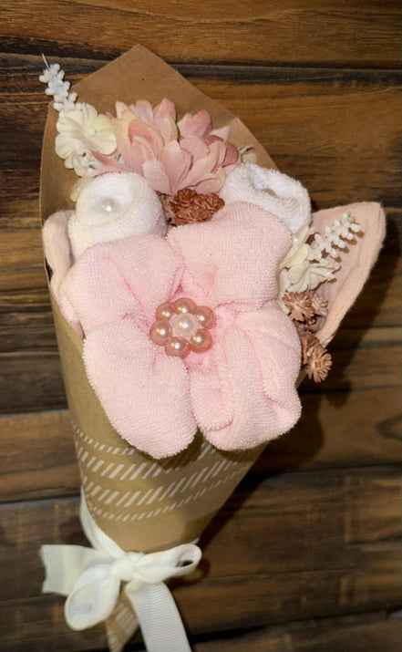 Novelty Wash Cloth Bouquet