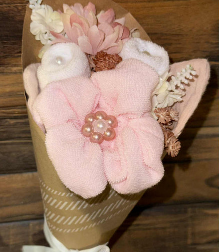 Novelty Wash Cloth Bouquet