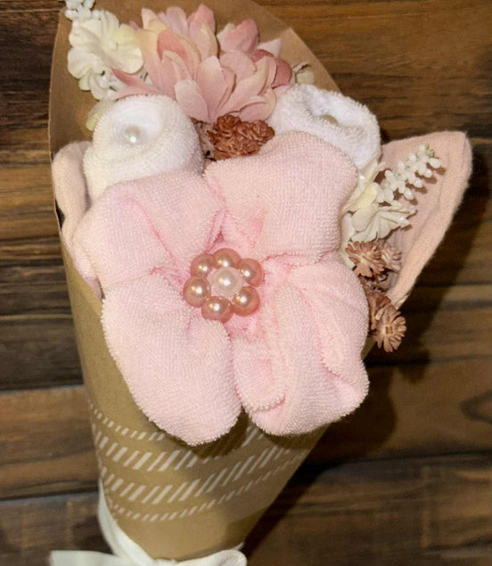 Novelty Wash Cloth Bouquet