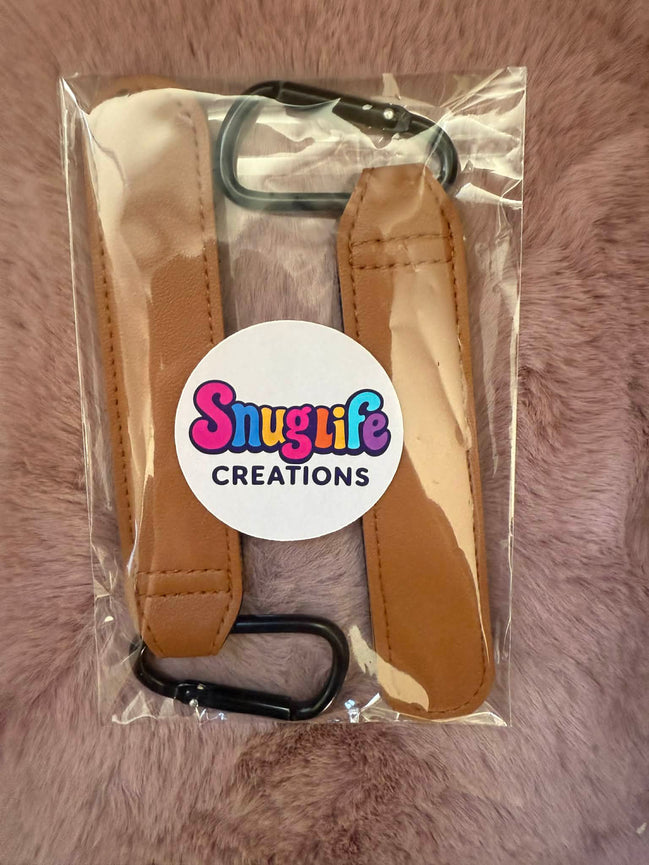Leather Pram Hooks
