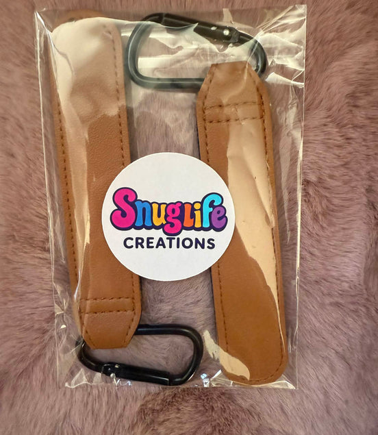 Leather Pram Hooks